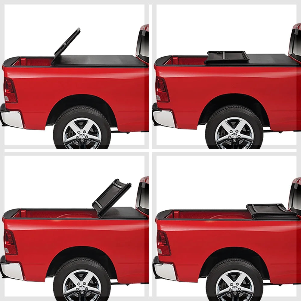 Tri-Fold Soft Tonneau Cover for Toyota Tacoma I3843