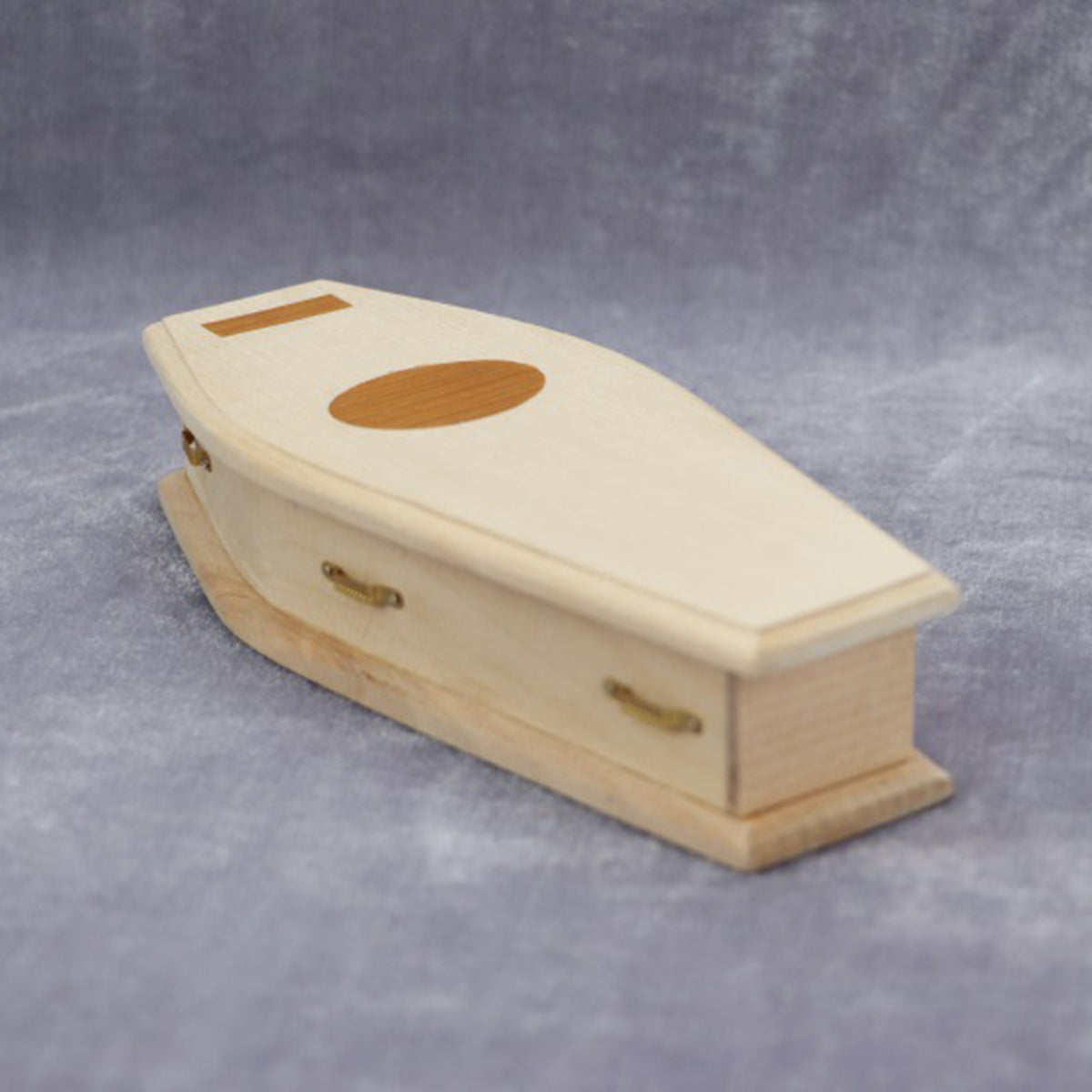 1/12 Scale Miniature Wooden Coffin DIY Decoration W665063