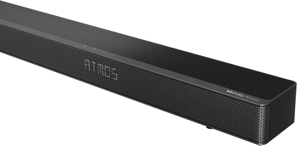 5.1.2 Ch 420W Soundbar with Wireless Subwoofer and Wireless Rear Satellite Speakers, Black K644