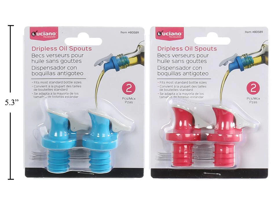 2-pc Dripless Oil Spouts set R48182
