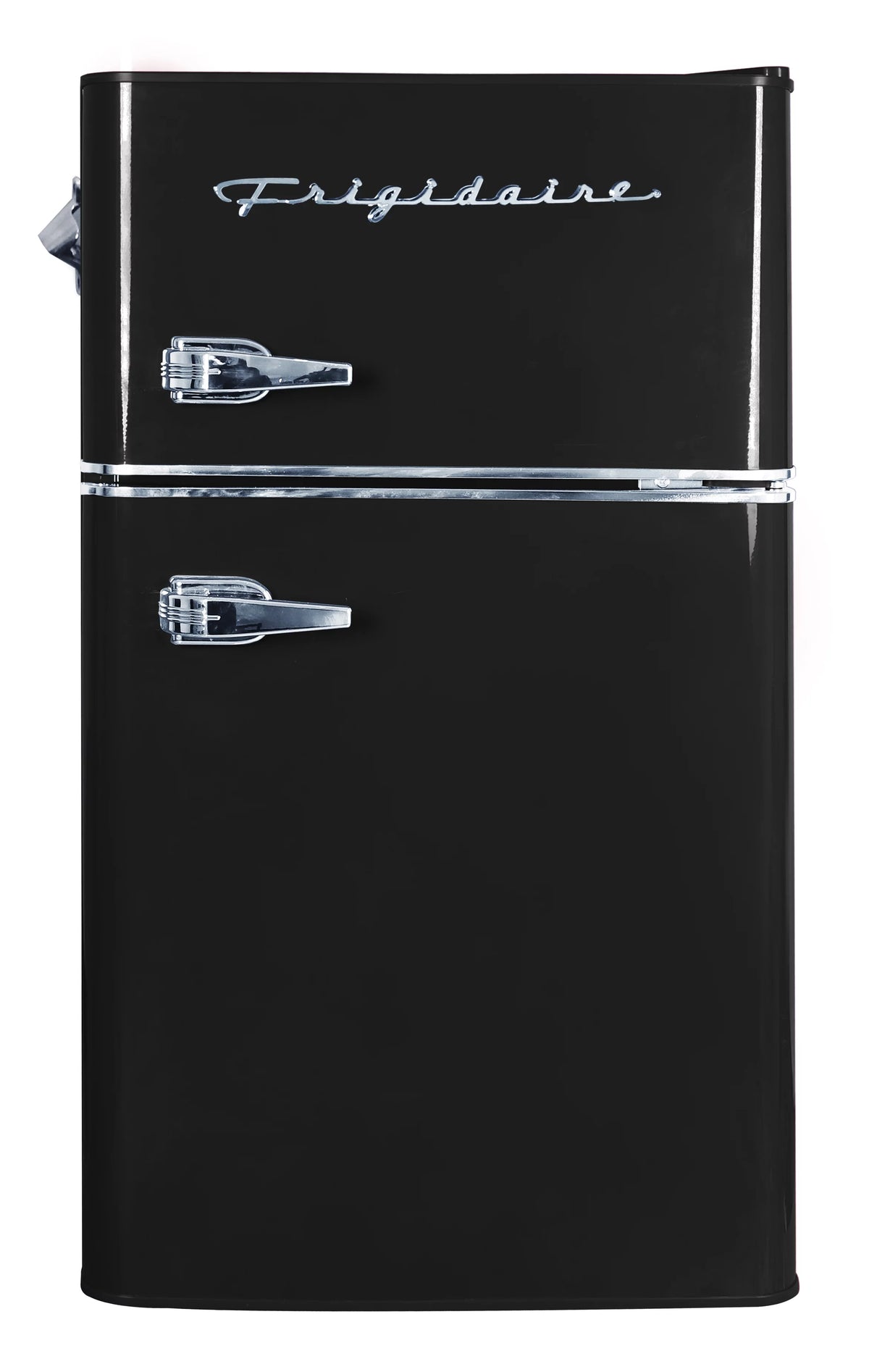 Black 3.1 Cu Ft Two Door Compact Refrigerator with Freezer R6358