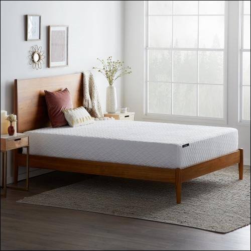 10 inch Gel Memory Foam Mattress California King White B547084