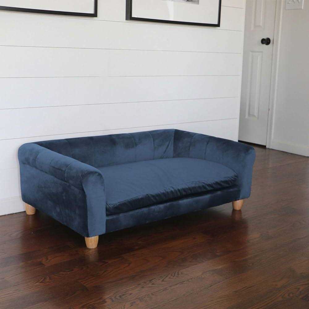 42-in. Faux-Velvet Rectangle Pet Bed F9835