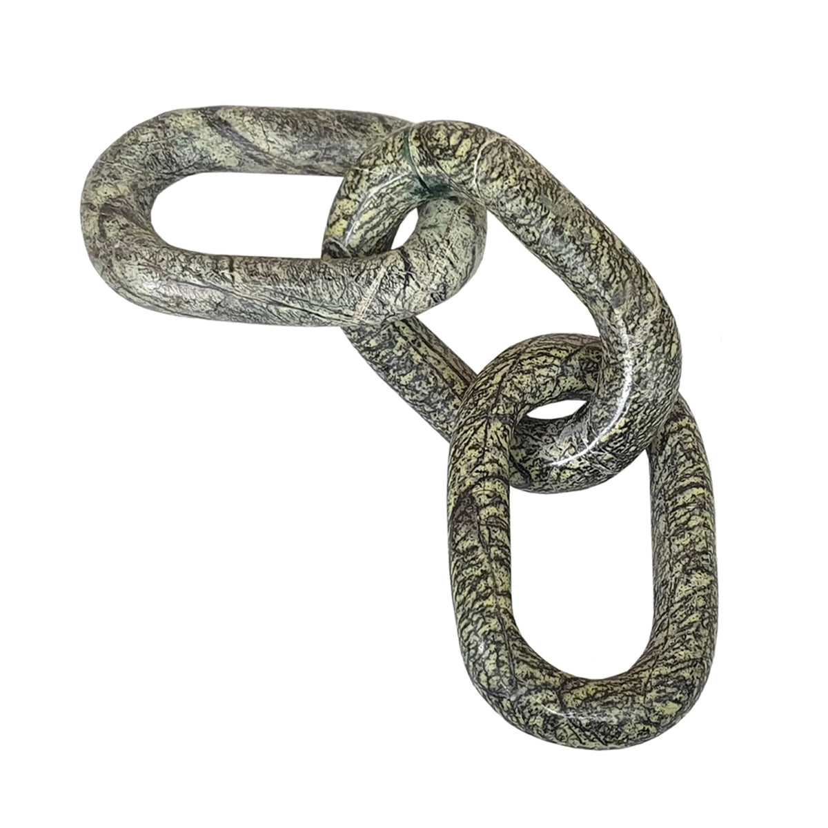 Green Marble Chain Tabletop Accent N66227