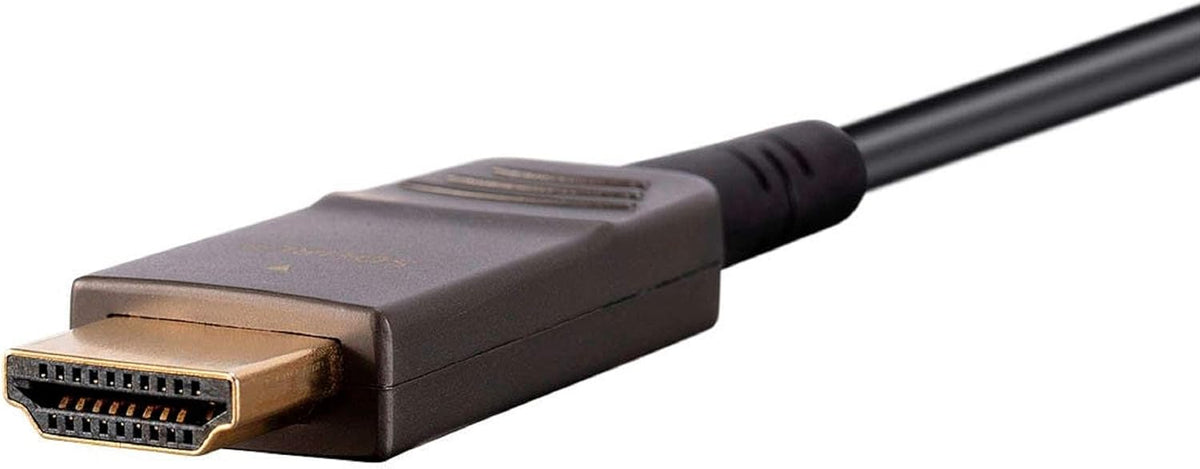Ultra High Speed HDMI Cable 50 Feet Black Fiber Optic U18717