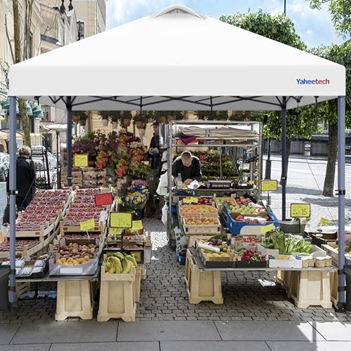 10x10 Pop-up Canopy Tent with Carry Bag, Black E786