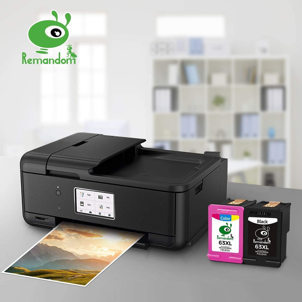 Remanufactured Ink Cartridge 63 Replacement Pack of 2 L896379