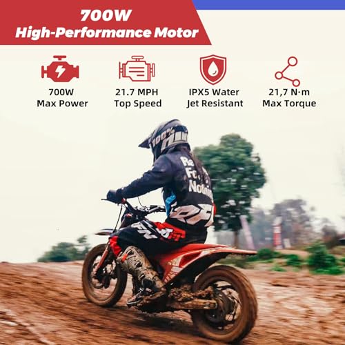 36V Kids Electric Dirt Bike with 700W Motor H133153