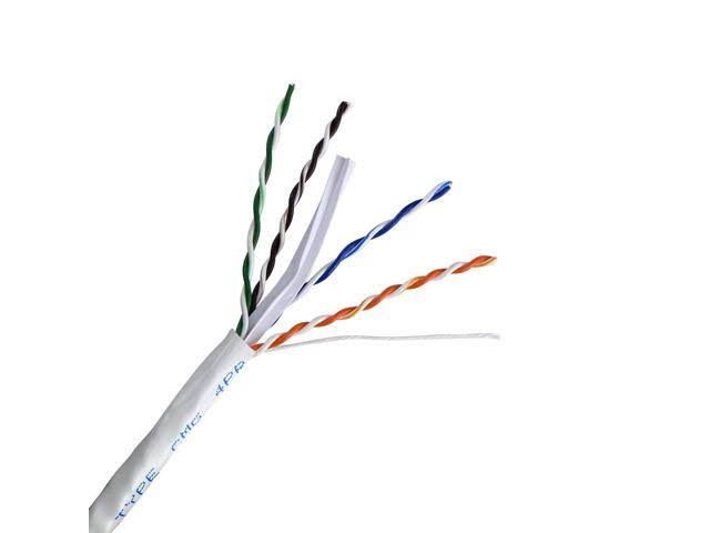 Cat6 Riser CMR 1000ft 23AWG 4 Pair Solid Bare Copper 550MHz UTP X162119