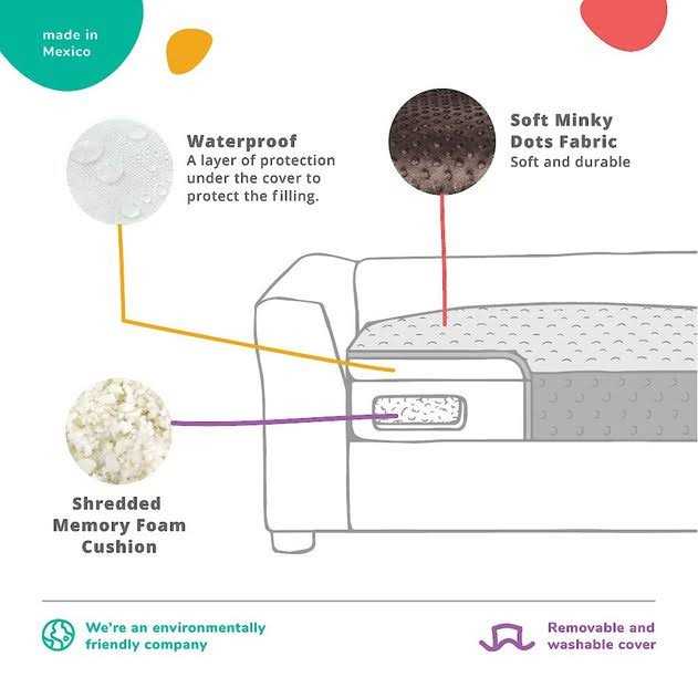 Fluffy Deluxe Pet Bed B446811