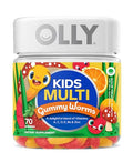 Kids Multivitamin Gummy Worms Chewable Supplement 70 Count H10812
