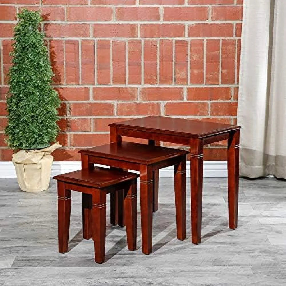 Golden 3-Piece Nesting Tables I2214