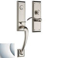 Polished Chrome Single Cylinder Mortise Handleset V207673