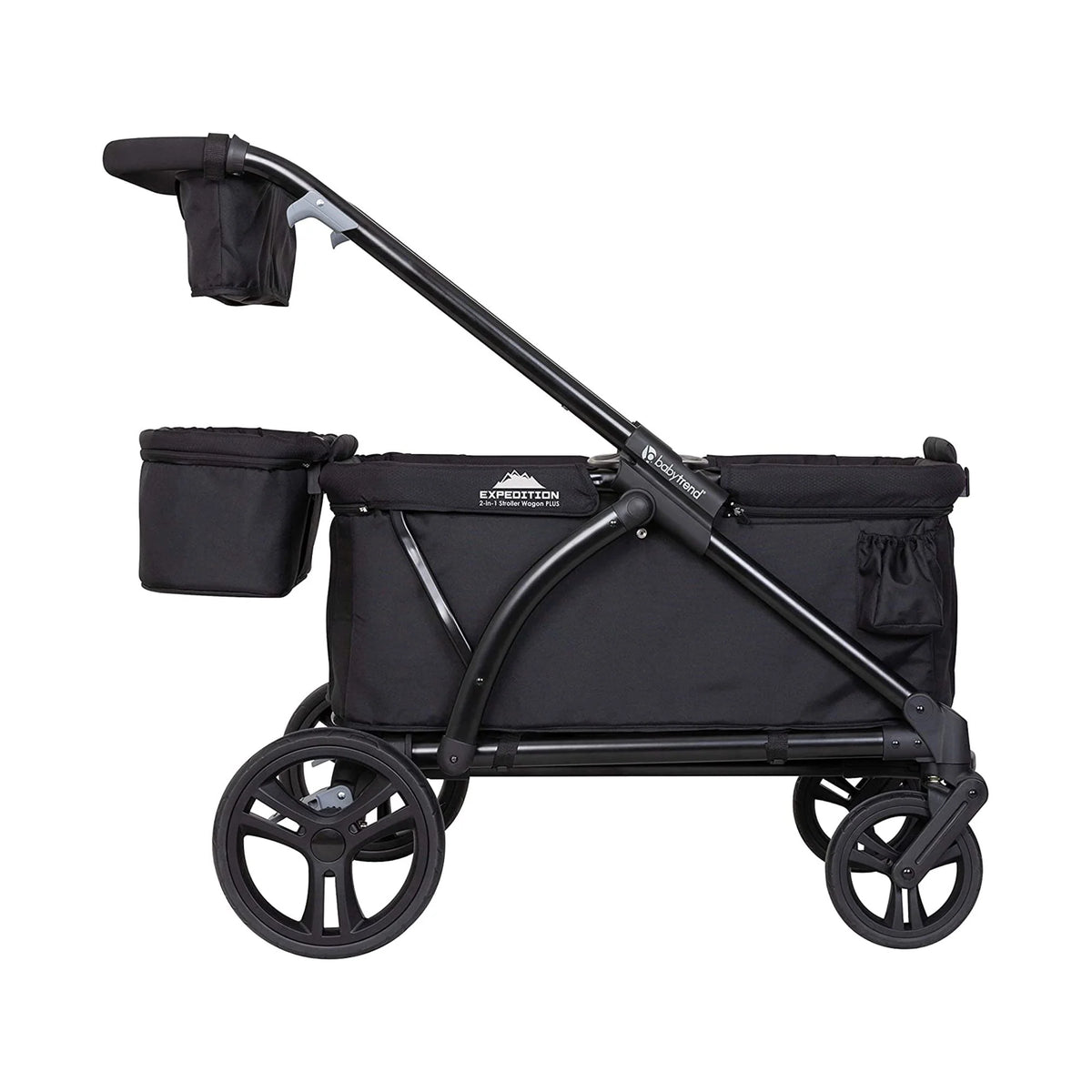 Black 2-in-1 Stroller Wagon U313