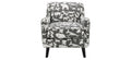 Gray Accent Chair U4416