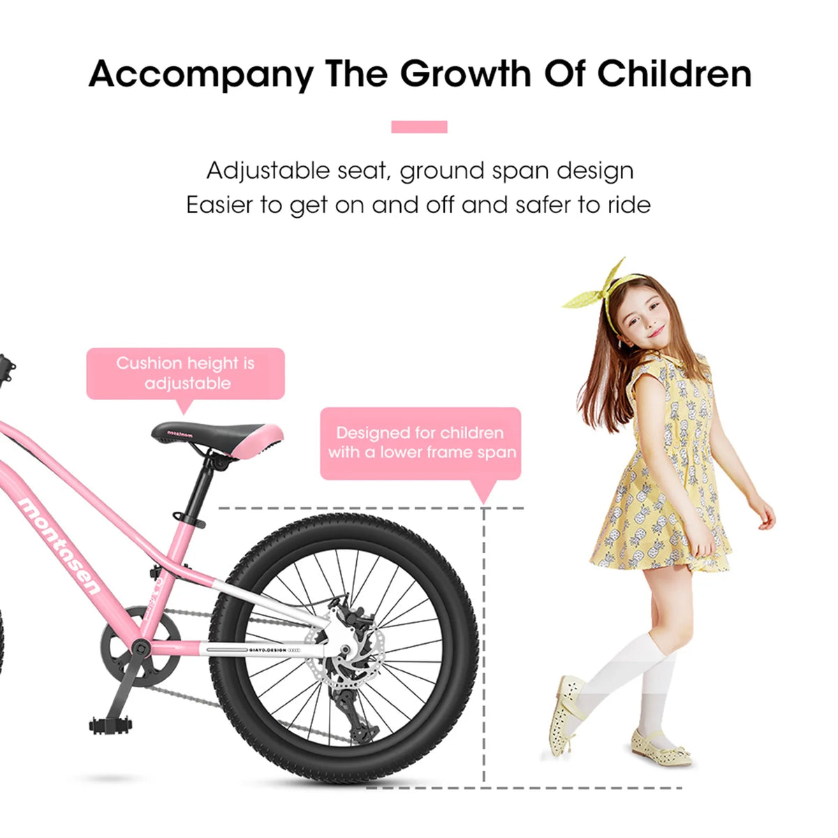 24 inch 7 Speed Kids Mountain Bike L602003