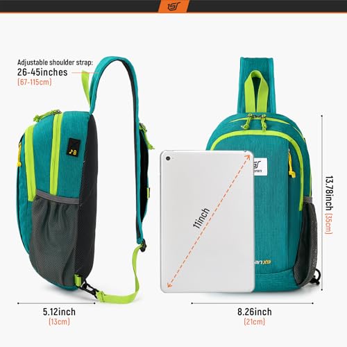 Lightweight Sling Backpack with RFID Pocket Crossbody Bag R3416