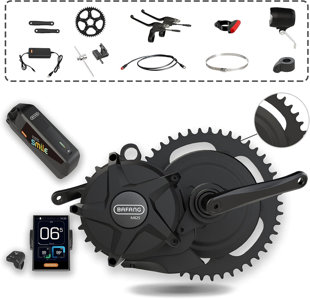 50.4V 500W 750W 1000W Electric Bike Conversion Kit with 19.6Ah Battery B59747