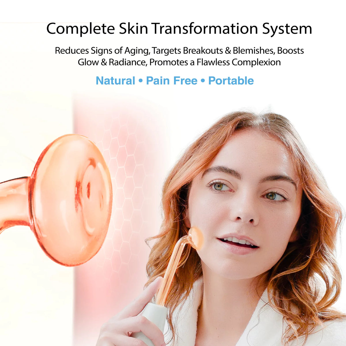 Portable Handheld High Frequency Skin Therapy Machine G232374