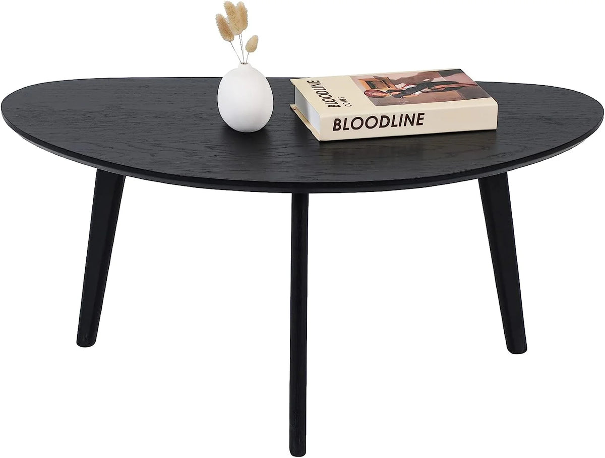 Small Black Oval Coffee Table C773556