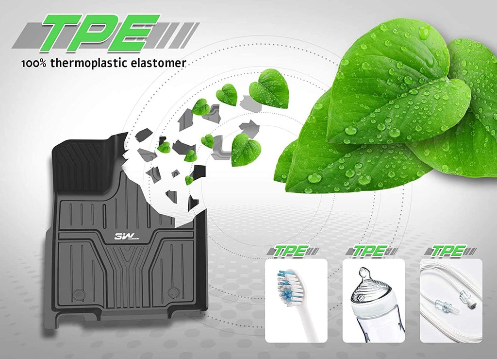 TPE All Weather Custom Fit Floor Liner Black D7034
