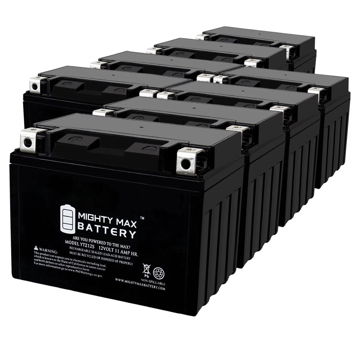 12 Volt 11 AH 210 CCA Rechargeable SLA AGM Motorcycle Battery U4746