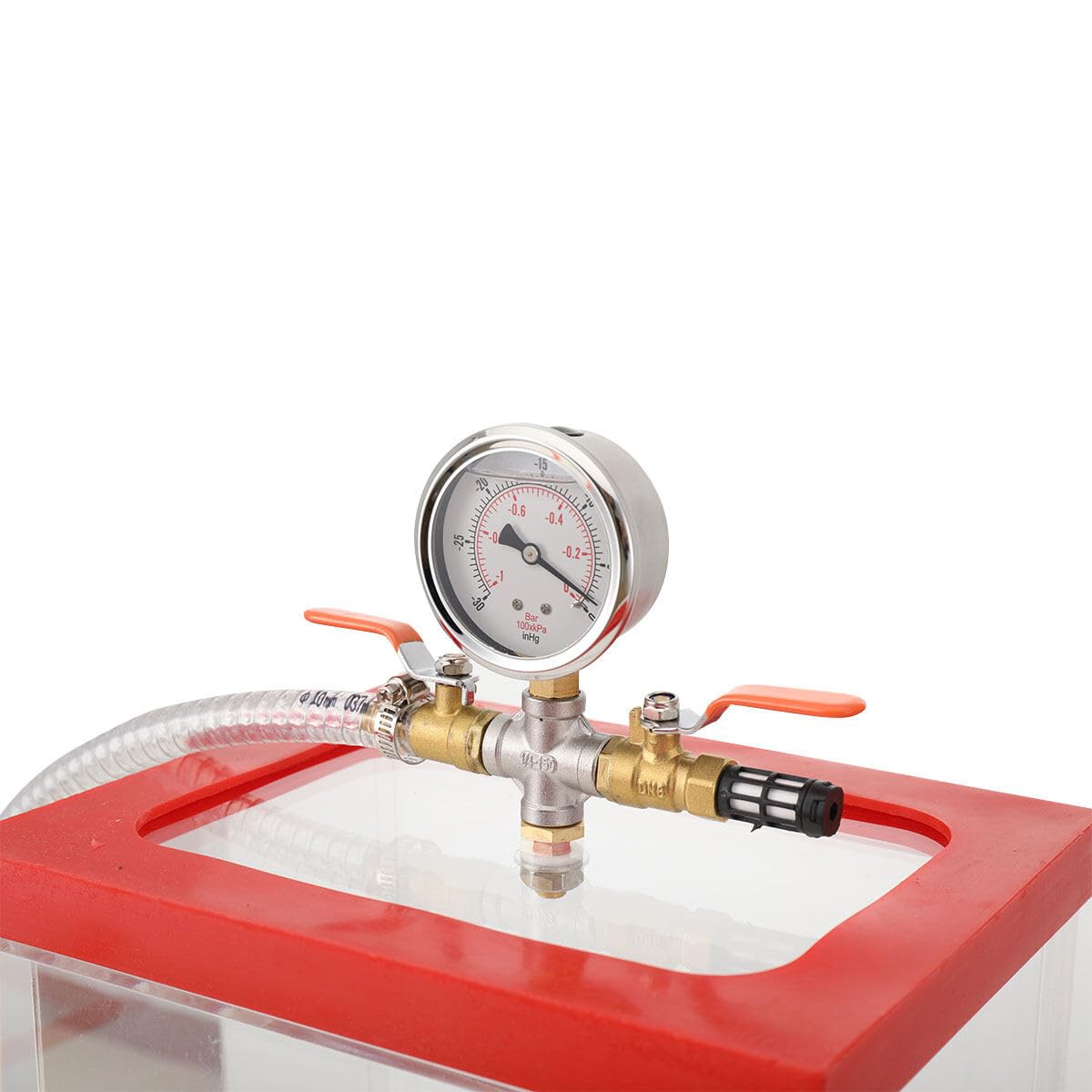 2 Gallon Clear Acrylic Vacuum Chamber L45660
