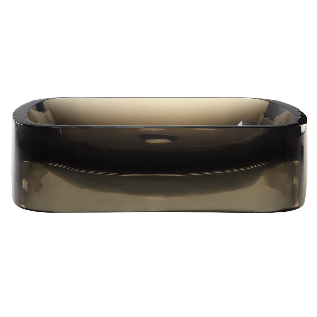 Rectangular Resin Vessel Sink, Shadow T307799
