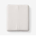 Cream Ivory Velvet Flannel Fitted Sheet X96717