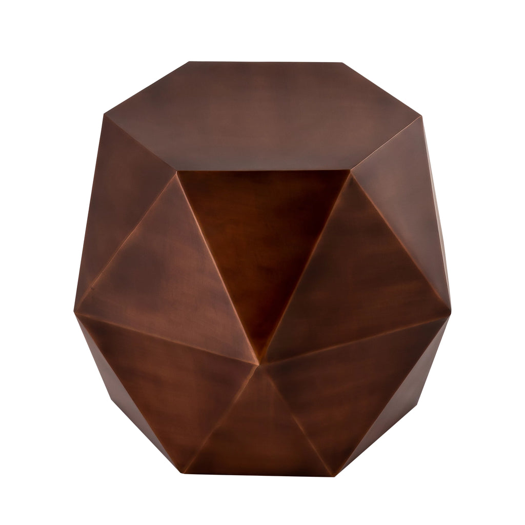Iron Diamond Shape Side Table Z920