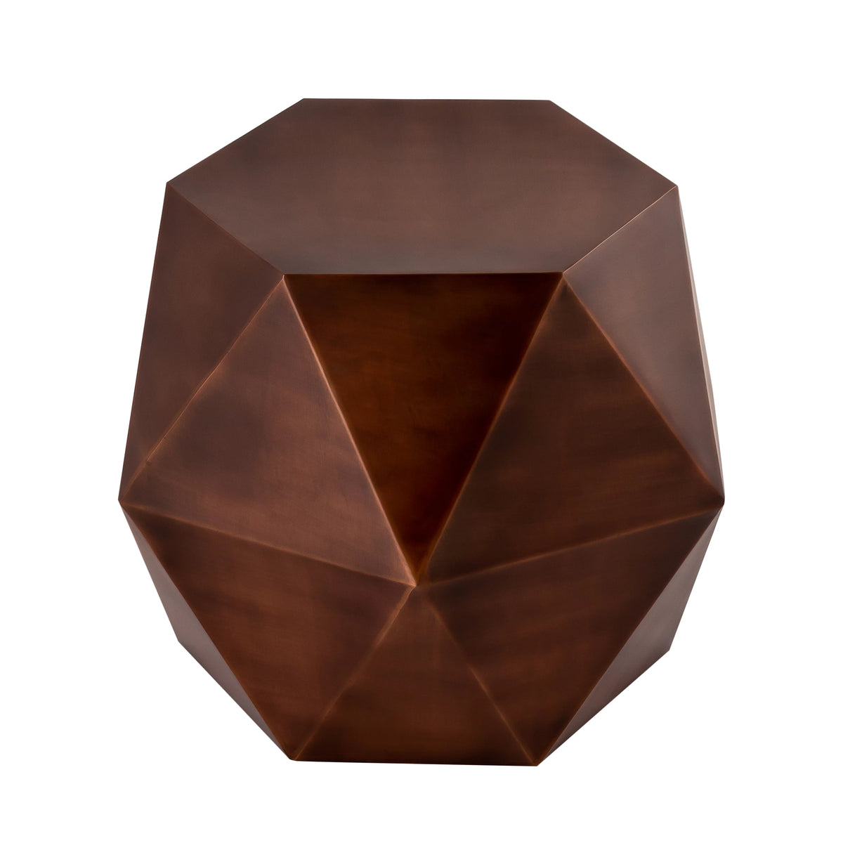 Iron Diamond Shape Side Table Z920