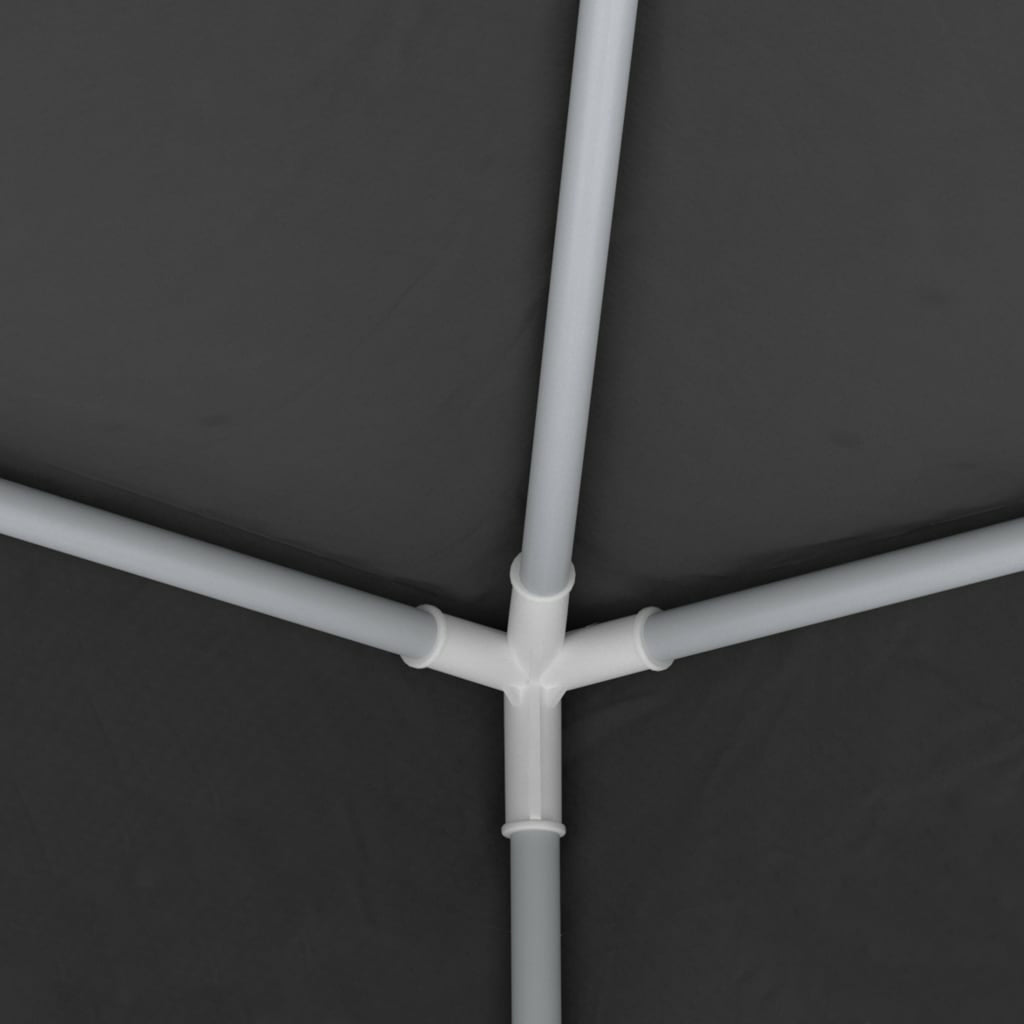 13.1'x13.1' Anthracite Party Tent with Side Walls V4685