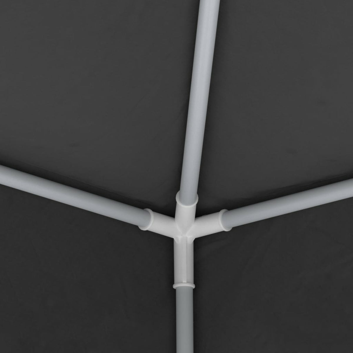 13.1'x13.1' Anthracite Party Tent with Side Walls V4685
