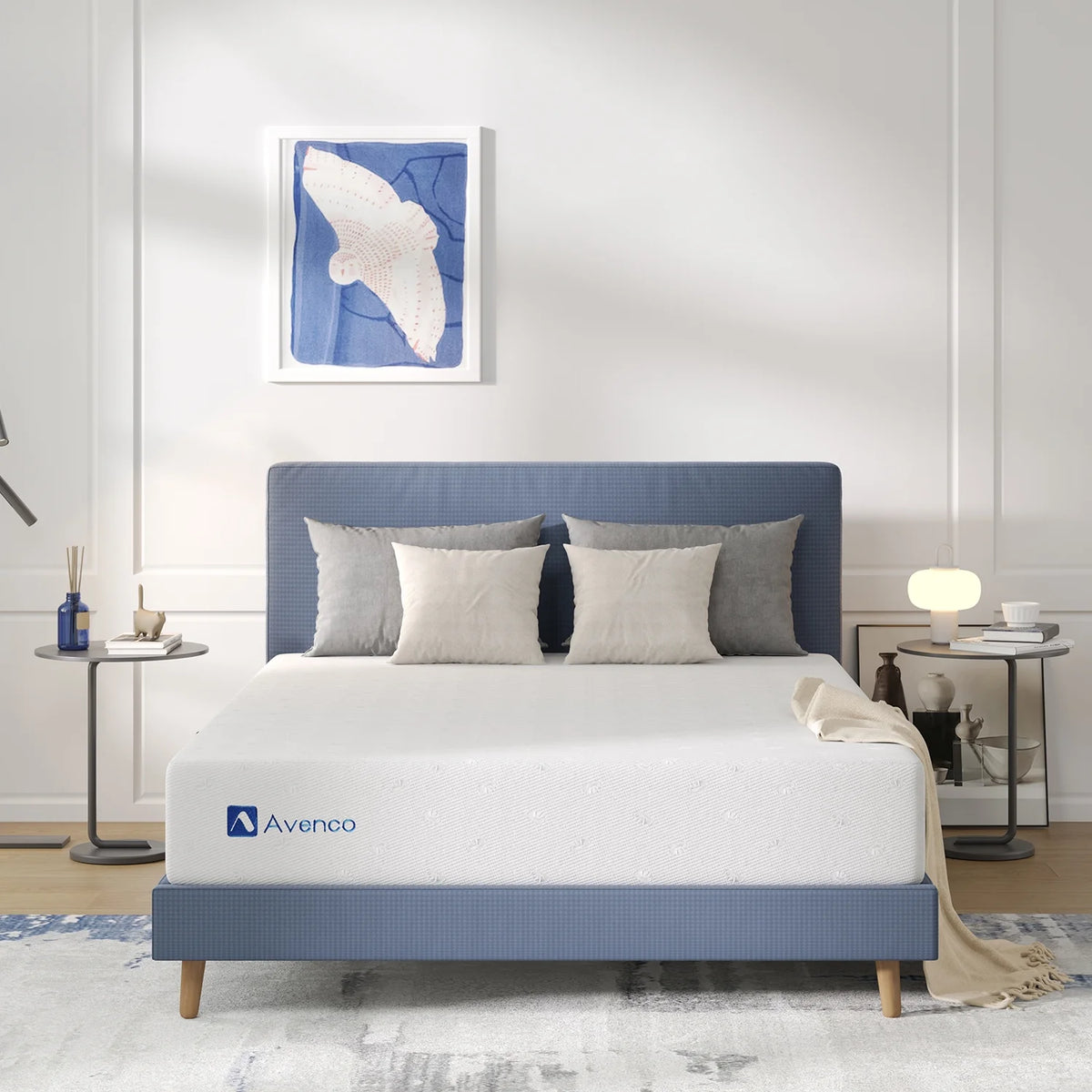 Queen Size Memory Foam Firm Mattress in a Box B969257