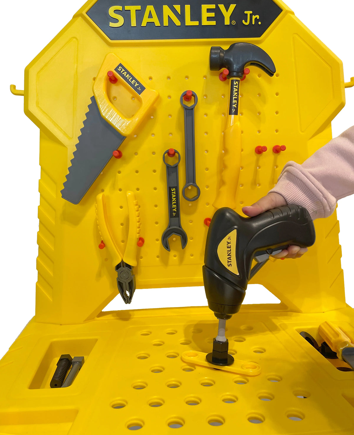 Pretend Play Workbench & Power Drill & Toolset S337