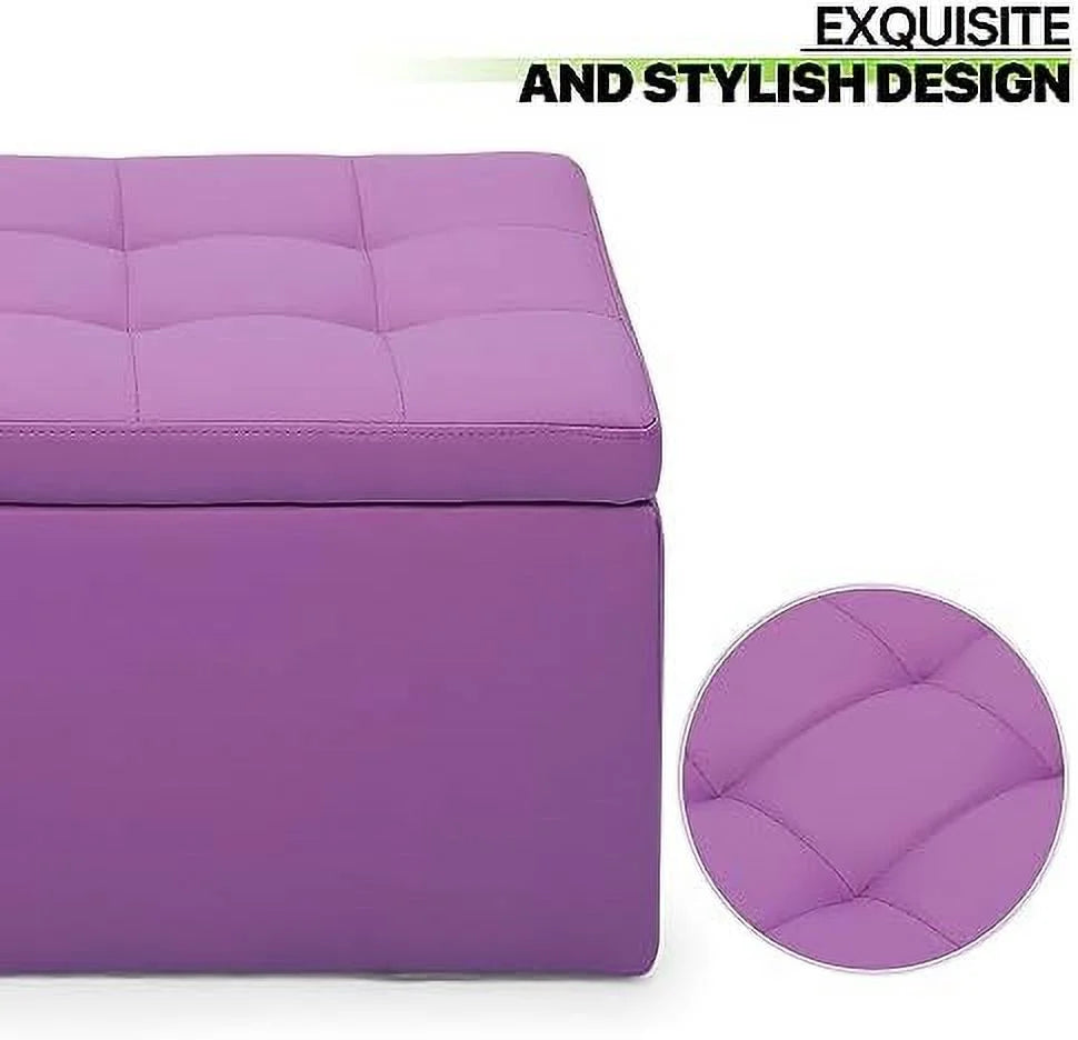 Rectangle Bench Ottoman Black T5840