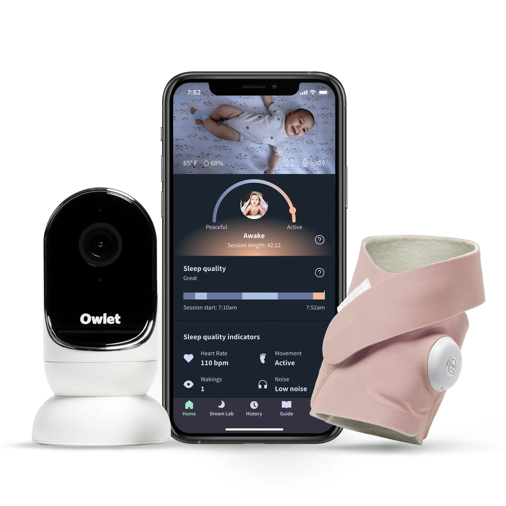 Portable Video Baby Monitor with HD Camera and Heart Rate Tracker V307