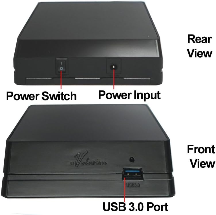 4TB 7200RPM 64MB Cache USB 3.0 External Hard Drive Pack of 2 Q3901