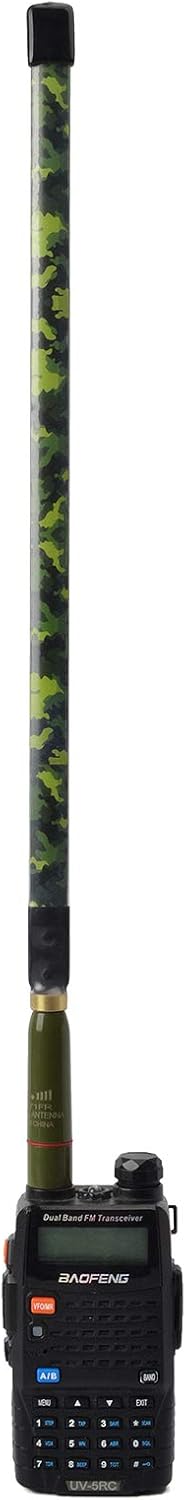Tactical Foldable Dual Band Antenna, 15.3inch SMA-Female, Pack of 2 E6232