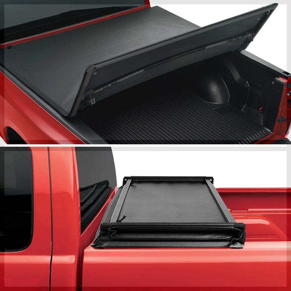 Tri-Fold Soft Tonneau Cover for Toyota Tacoma I3843
