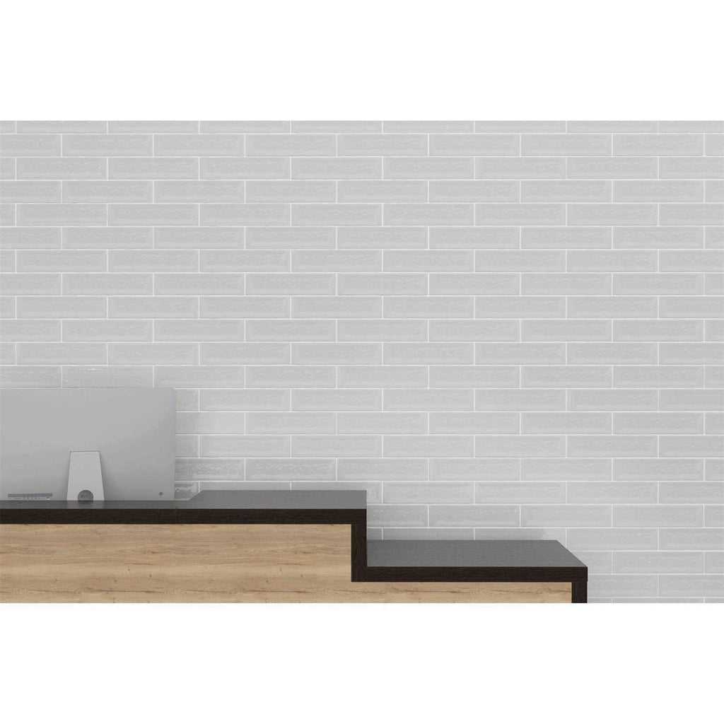3 in. x 12 in. Matte Ceramic Wall Tile H7855