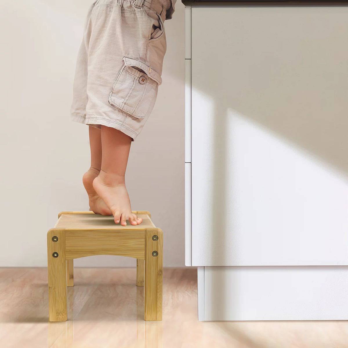 Bamboo Step Stool L5633