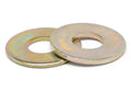 7/16x22 Grade 8 Flat Washer Yellow Zinc Plated Pk 2400 O226416