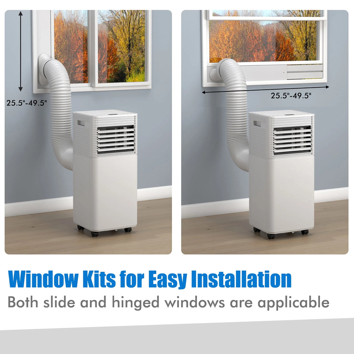 6000 BTU Portable Air Conditioner 3-in-1 Black E65139