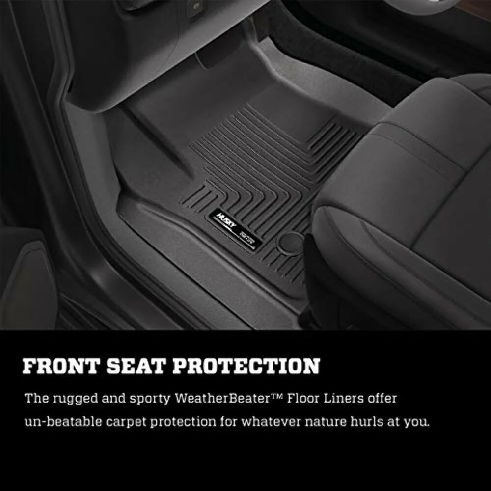 Black Front & 2nd Seat Floor Liners O5942
