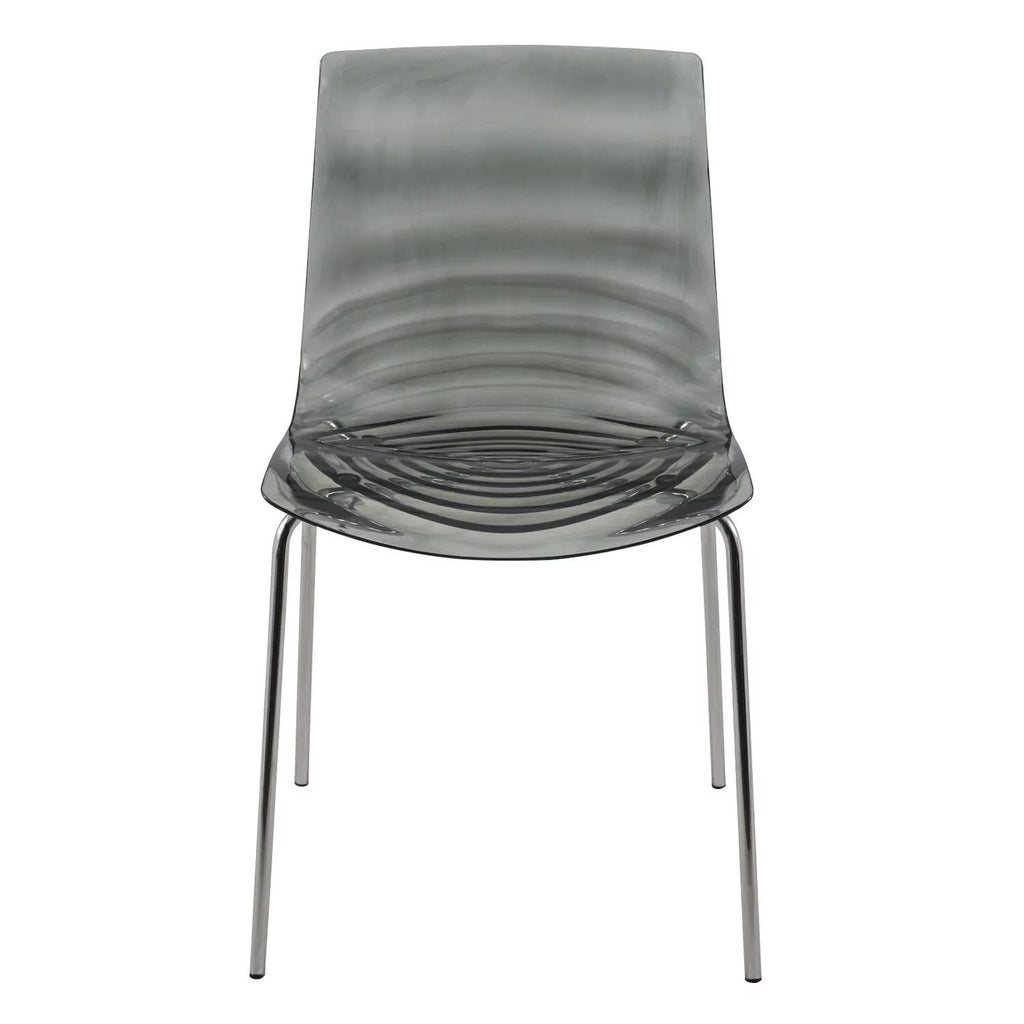 Plastic Dining Chair Set of 4 F783