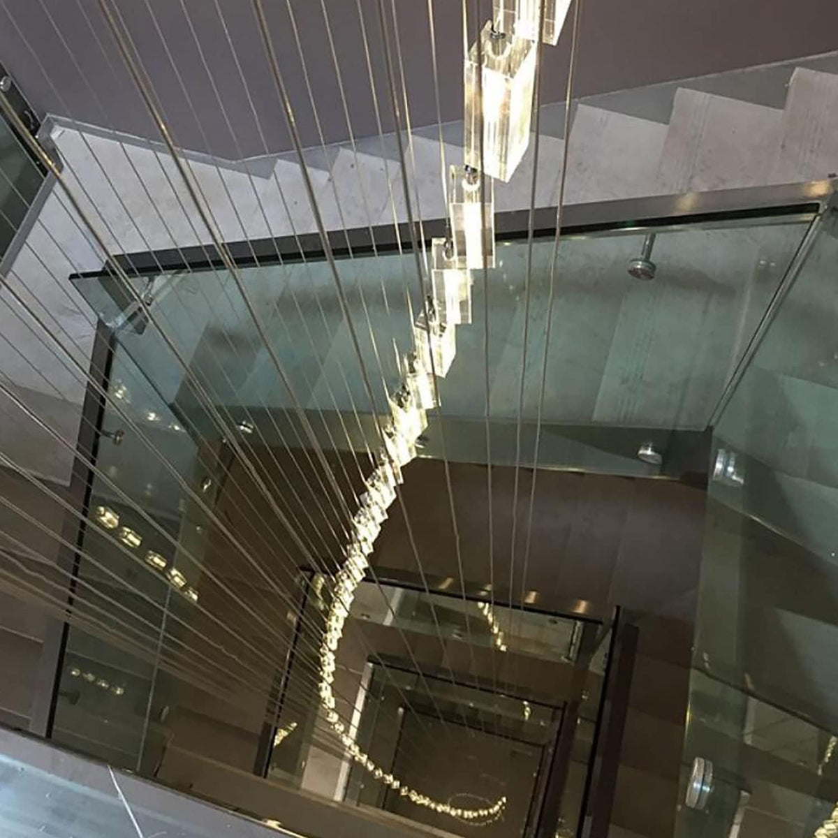 Modern Crystal Chandeliers LED Light Fixture 36-Lights T874653