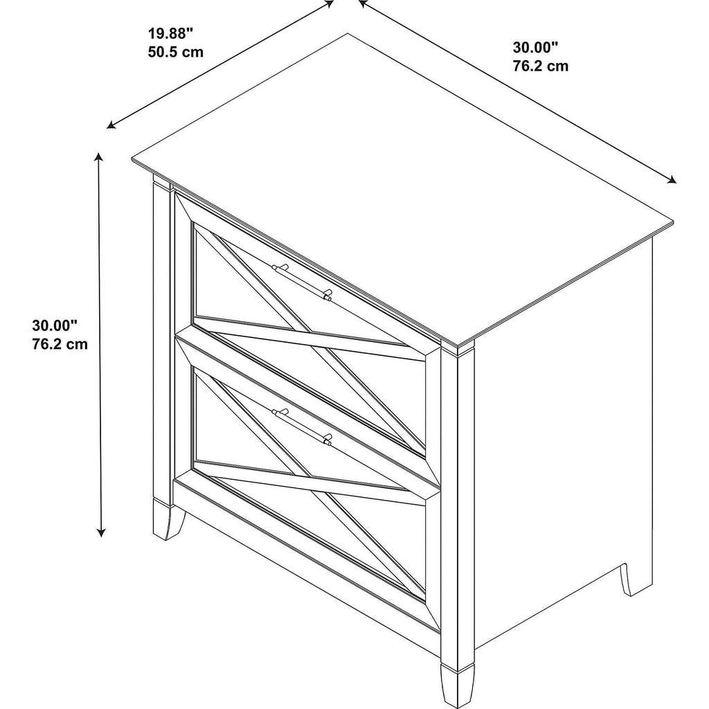 2-Drawer Lateral File Cabinet X237