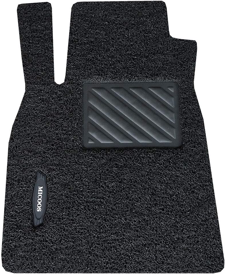 Compatible with Car Floor Mat Carpet for BMW X3 (2003-2010) E83, All Weather Heavy Duty Floor Mat Set Waterproof Stain-Resistant (Black) O237