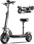 800W Motor 27MPH 35 Miles Range 48V 13AH Li-on Foldable Electric Scooter with Seat F932278